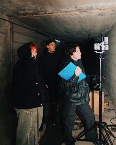 Photo BTS du tournage (@shaneuz)