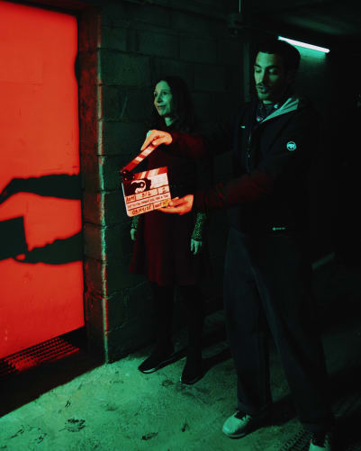 Photo BTS du tournage (@shaneuz)
