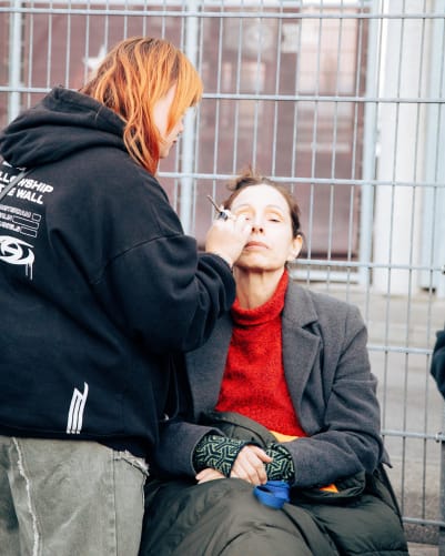 Photo BTS du tournage (@shaneuz)