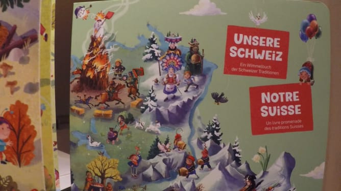 Wimmelbuch «Unsere Schweiz» von Eliane Schädler