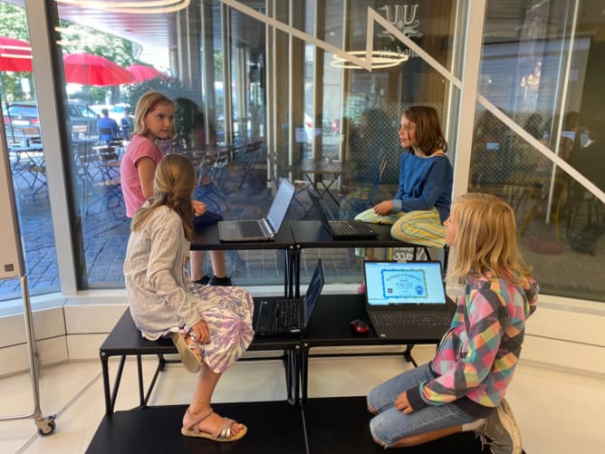 Coding-Workshop in Aktion