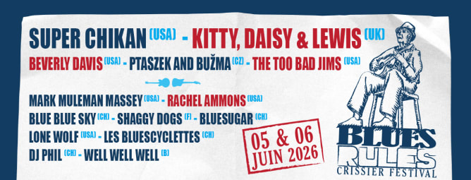 Blues Rules Crissier Festival 2026