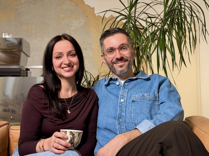 Blerina und Özgür, die Gründer von Daniska & SUPLEX