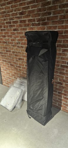 Zelt noch nicht aufgebaut