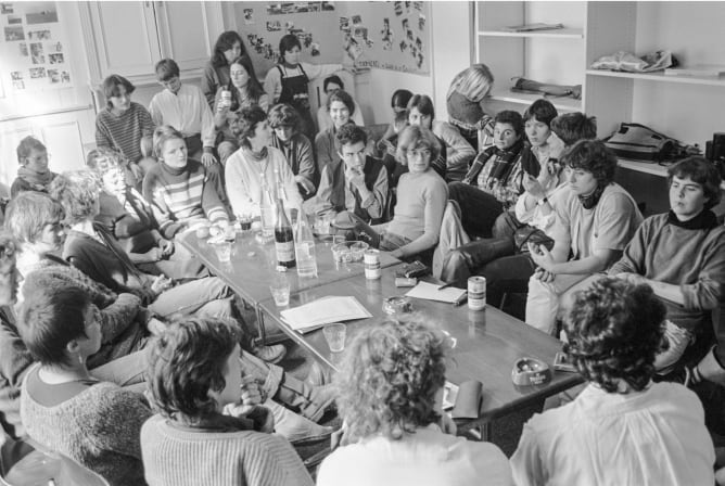 Nationales Lesbentreffen in Oberrickenbach NW (!) 1981 (Bild: Sabine Wunderlin)