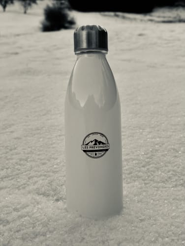 La gourdinette en pleine action dans la neige des Prévondes