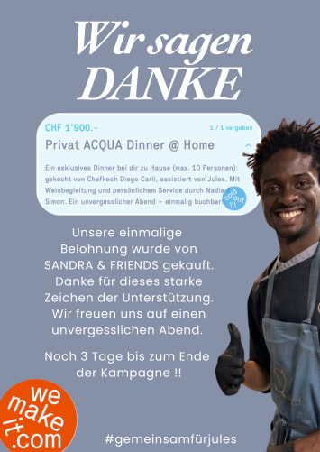 Spezial Belohnung - SOLD OUT! Wir sagen DANKE!