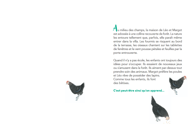 Les poules de la voisine
