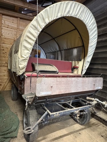 Der Wagen hat noch «ein bisschen» Arbeit vor sich...