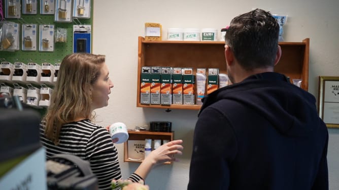 Verkauf von Schuhpflege- und Reinigungsprodukten