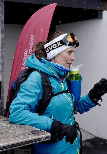 Valérie, randonneuse