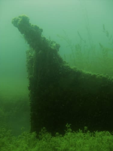 A shipwreck from near Struga
