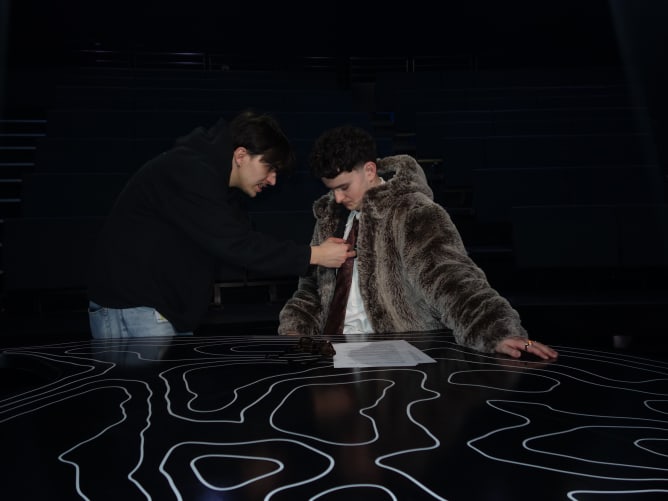 Noah Piller (réalisateur de la pub) et Nathan Thomas