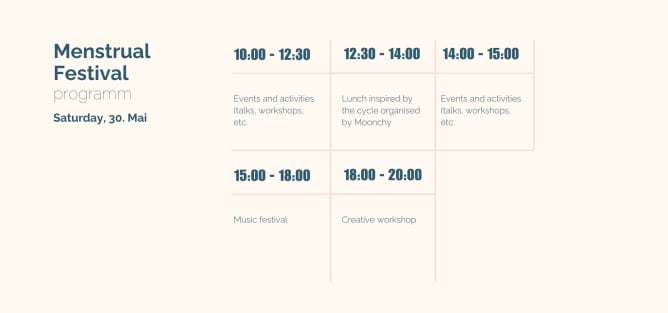 Agenda: Samstag, 30.05.