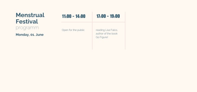 Agenda: Montag, 01.06