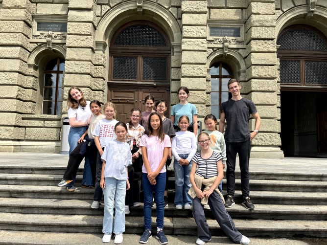 3D-printing workshops in Summer 2025: one of the groups