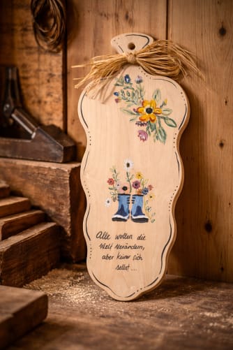 Zopfbrett personalisiert