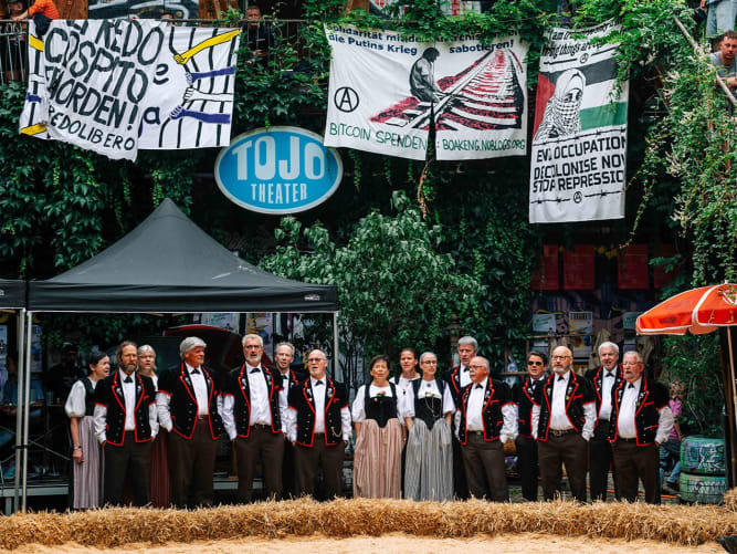 Wir berichten über Berner Politik, Kultur und Alltag: Zum Beispiel den Jodlerklub Lorraine-Breitenrain...