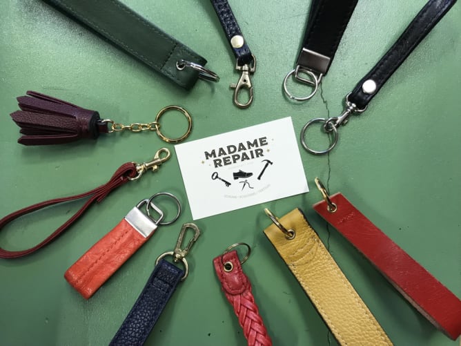 Schlüsselanhänger by MRP aus Restmaterialien liebevoll bei uns in der Werkstatt erstellt 