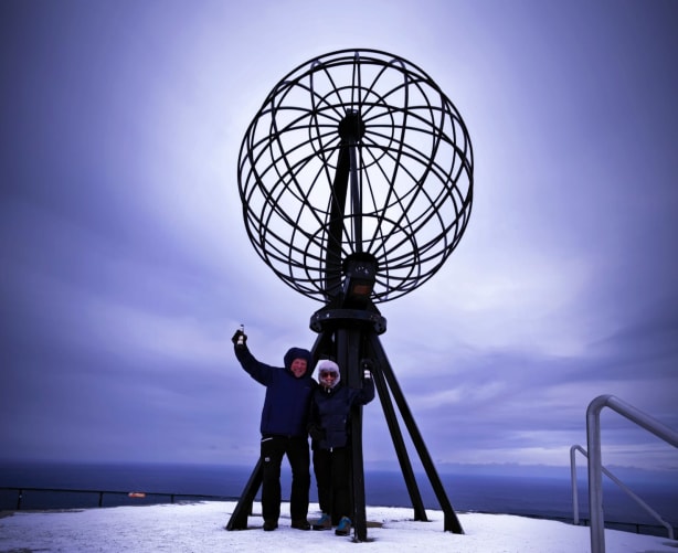 Am Nordkap!