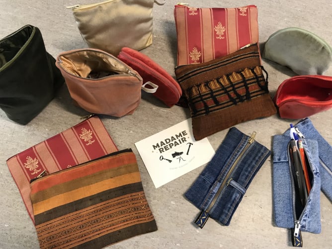 Stofftäschchen by MRP aus Restmaterialien liebevoll bei uns in der Schneiderei erstellt