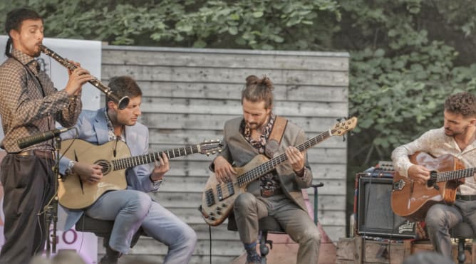 Concert à Ravensburg Gypsy Jazz Festival