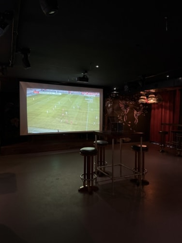 Public Viewing, aber gemütlich