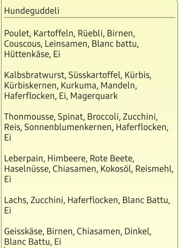 Gesunde Zutaten, nur das Beste für eure Hunde!