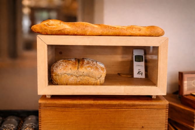Das Baguette brauch nur 58% Luftfeuchtigkeit.