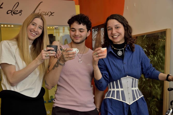 Lauren Mchalle, Loé Chartiel, Laura Schlapfer