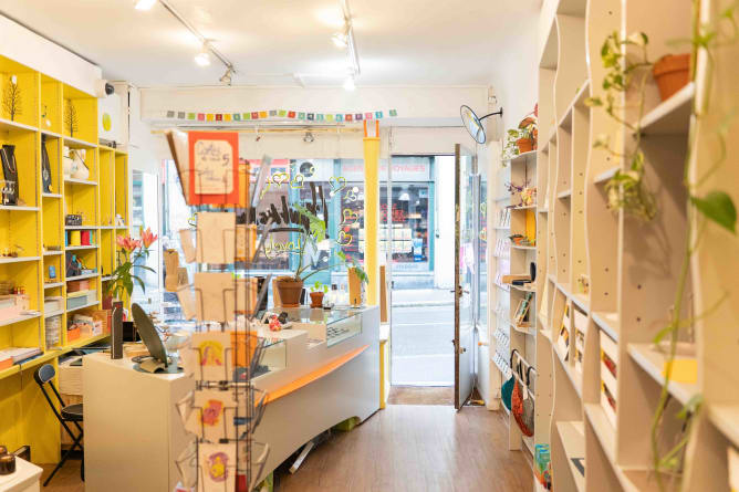 Boutique à l'intérieur