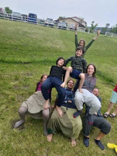 Unsere Familienlager in Zavallja