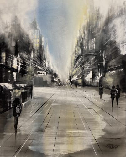 (5) Print - Cityscape