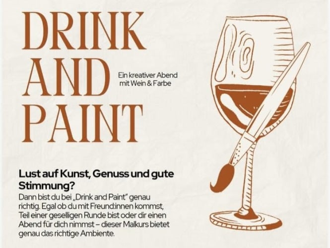 (15) Drink & Paint exklusiv
