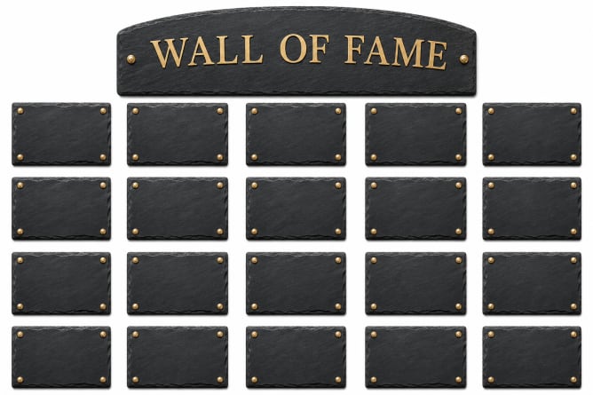 (12) Wall of fame