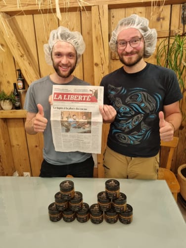 Jolis article dans La Liberté et Frapp! Retrouvez-nous dans Terre&Nature le jeudi 7.05