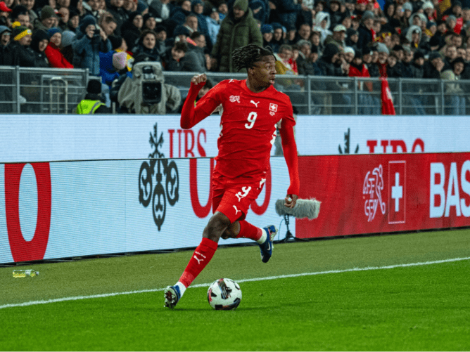 Johan Manzambi | Photo: SFM Football/Lenny Rapin