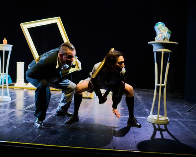 Die Protagonist*innen: Vanessa Bärtsch & Jonathan Loosli | Bild: Florian Spring