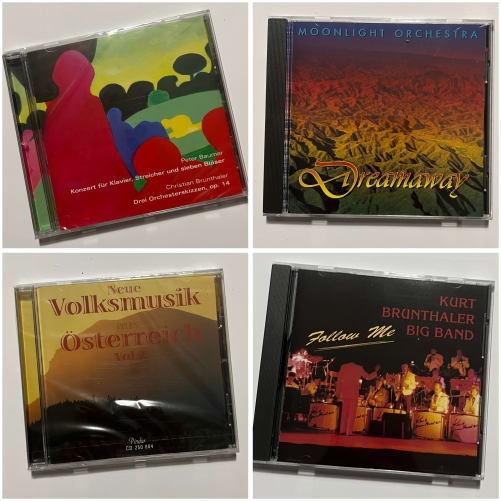 (4) CD aus der Sammlung von Prof. Kurt Brunthaler