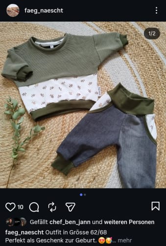 Cooles Kombi-Outfit