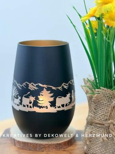 Geschenk Windlicht