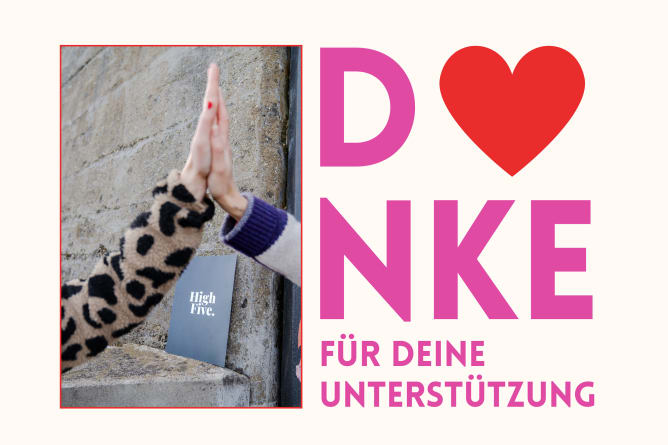 Du glaubst an die Idee - danke.