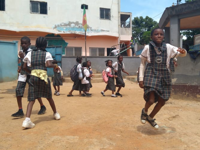 A l'école