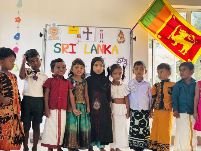 Unsere Vision: One Sri Lankan Mindset.