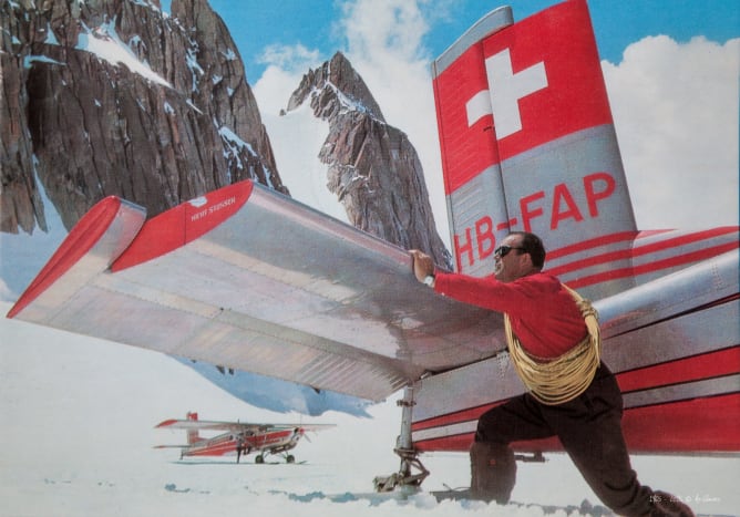 Hermann Geiger Piper croix suisse