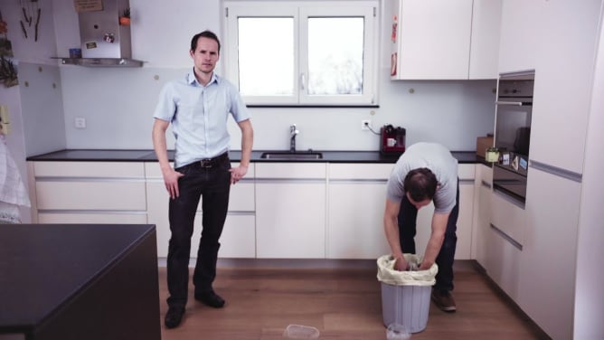 prezit - der Abfalleimer mit Komprimierfunktion. Crowdfundingvideo