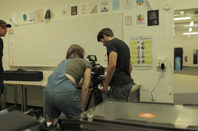 Short film BTS