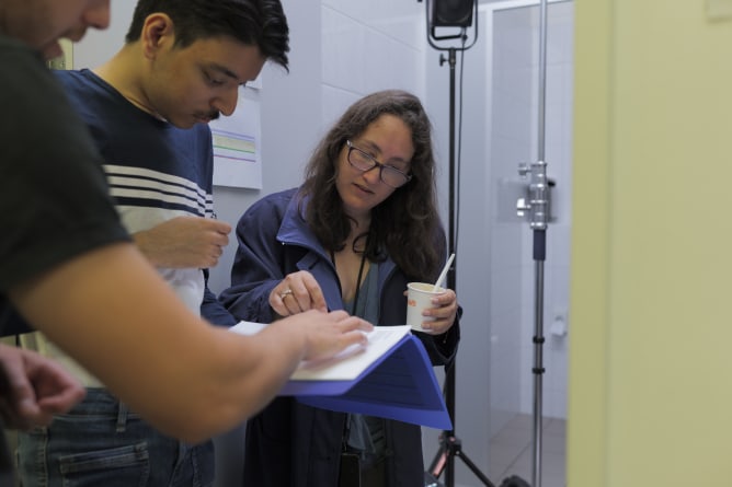 Short film BTS