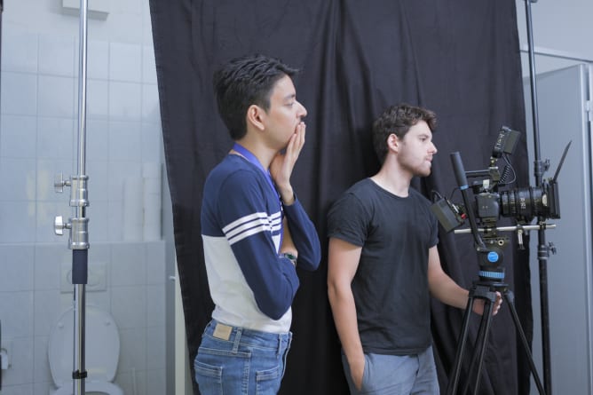 Short film BTS