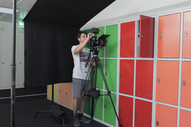 Short film BTS